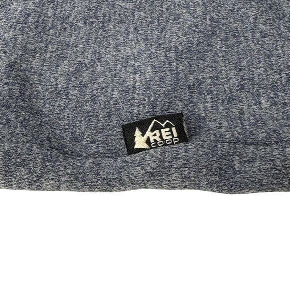 REI Co-op Men’s Half Zip Hoodie – Blue Heather – Size M - Picture 6 of 8